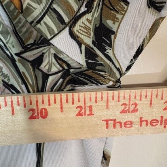 Bad Birdie Polo Shirt Mens Large White Tropical Leopard Parrot Golf Performance - Picture 6 of 7